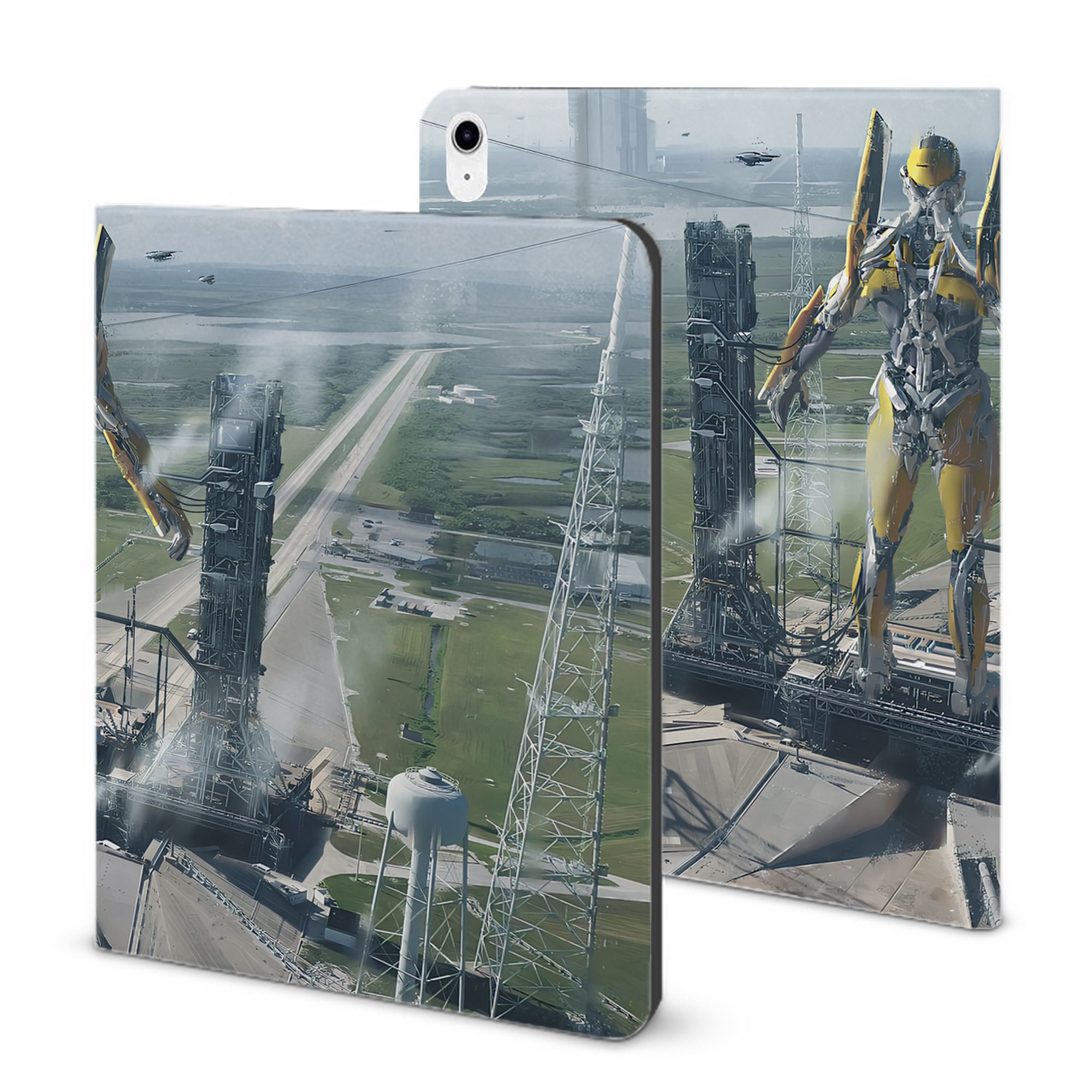 （画像用） EVA 新世紀エヴァンゲリオン IPad ケース ブック型 PUレザー TPU 耐衝撃 軽量 薄型 ペン収納なし 全面保護 IPad 各モデル対応